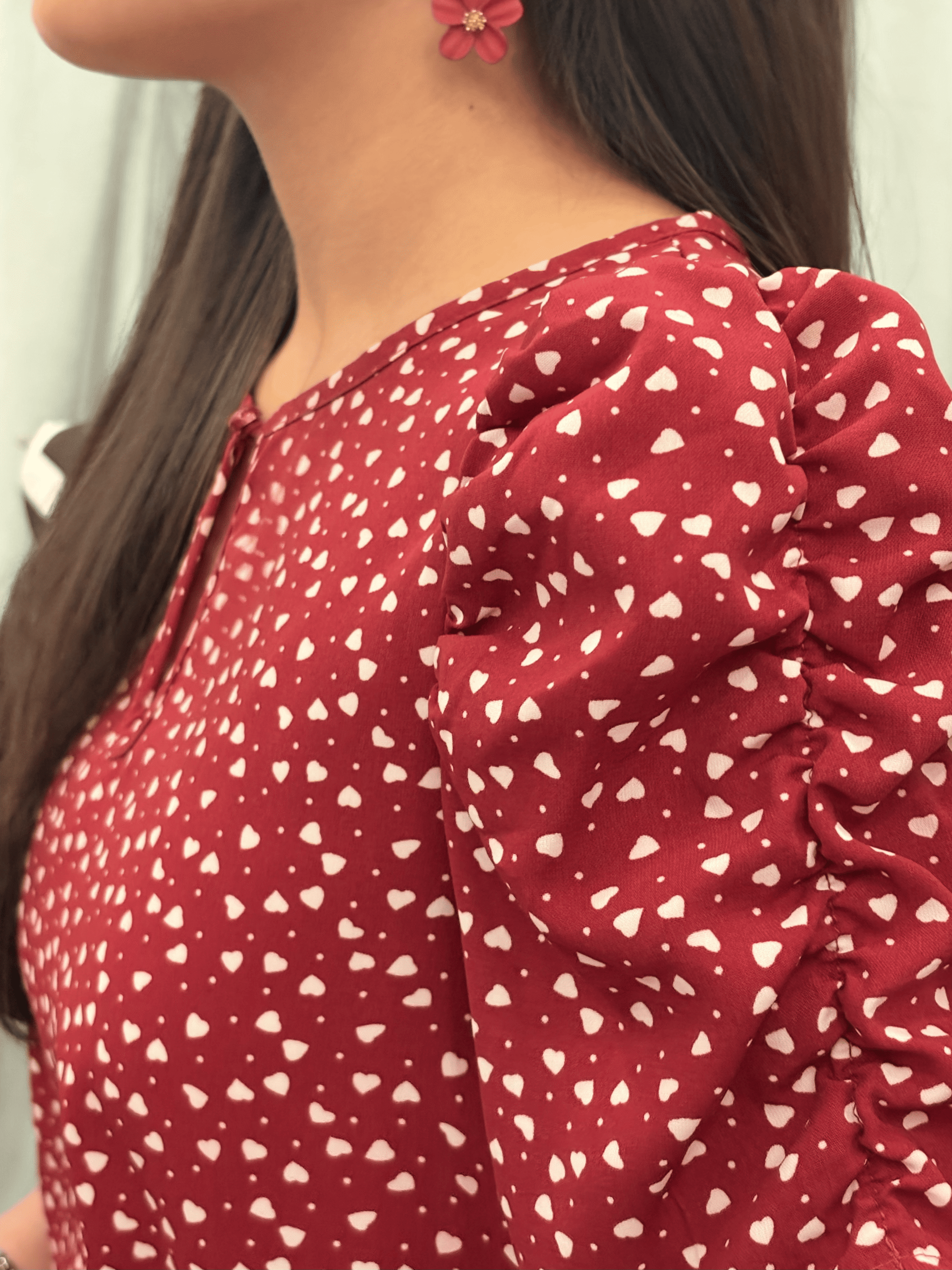 Ruby Red Top (1 Piece) - Image 2