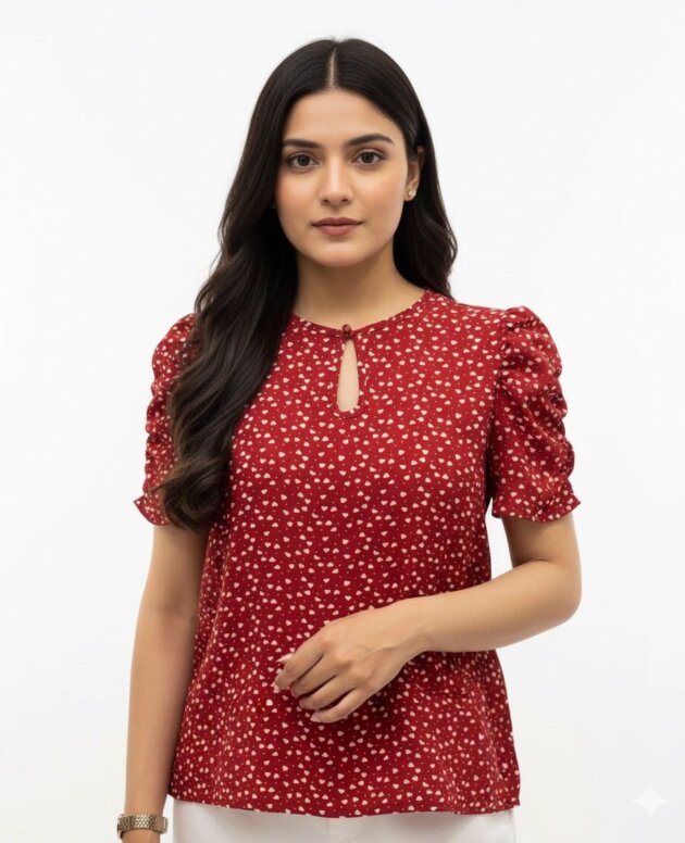 Ruby Red Top (1 Piece)